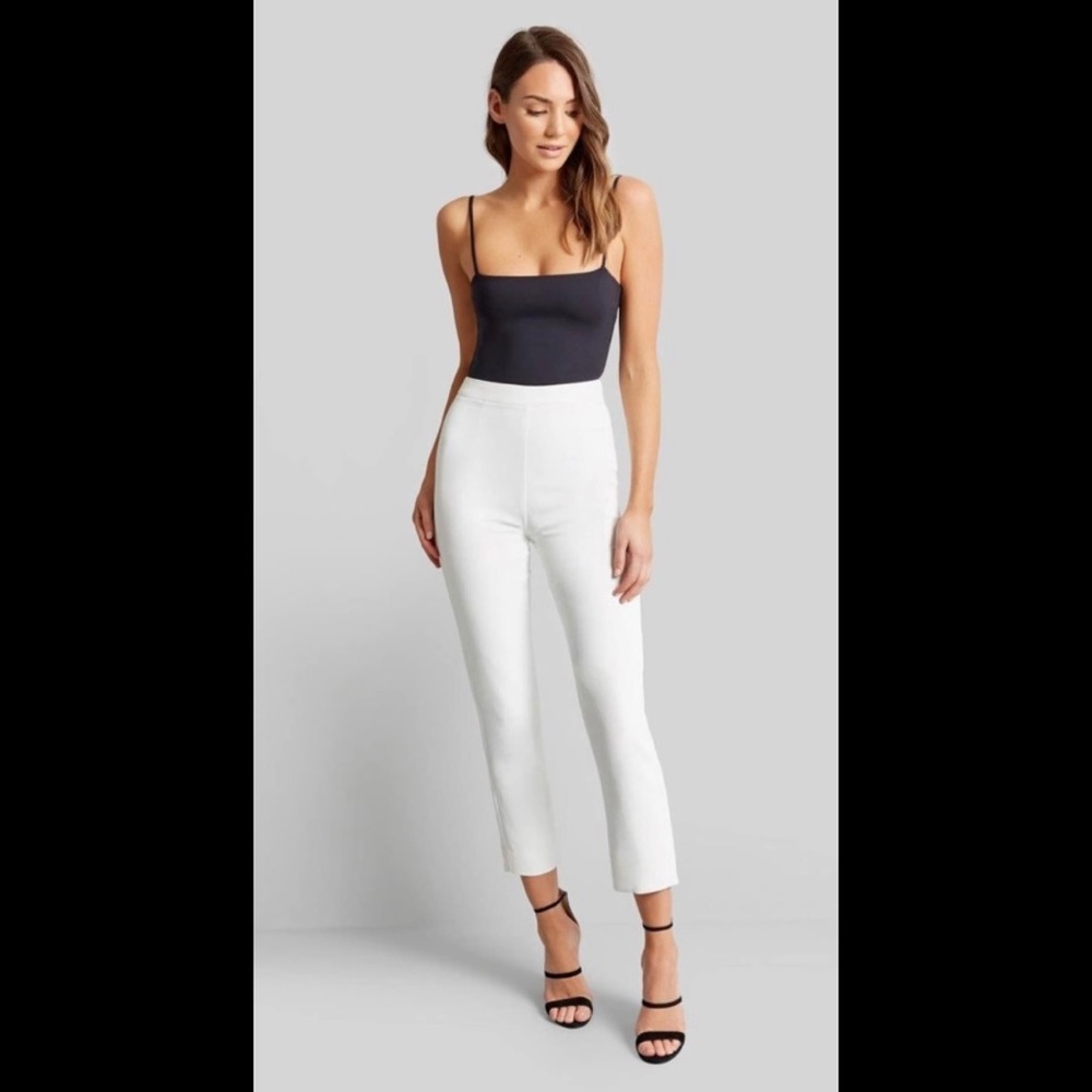 Kookai Valentine Pants in White - Size 34 (US 00)